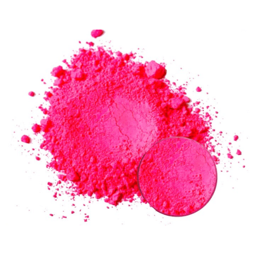 A highly vivid fluorescent pigment that creates eye-catching pink shades for toys, promotional products, packaging, and specialty plastics. Fluorescent Pink