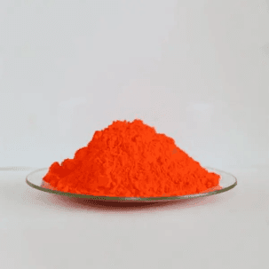 A bright orange pigment with good opacity, dispersion, and processing stability for packaging, toys, and molded plastic products. Orange 13