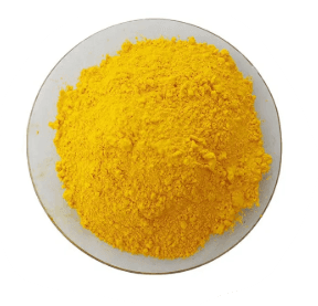 A clean yellow pigment providing vivid coloration and good dispersion across common polyolefin and molded plastic systems. Yellow 14