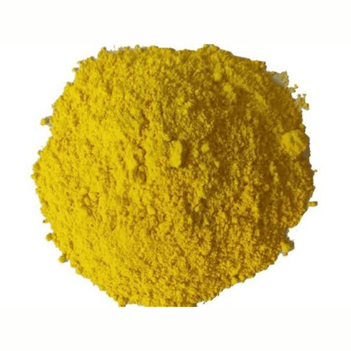 A durable mid-yellow pigment with good heat stability, weather resistance, and consistent performance in plastic coloration. Yellow 168